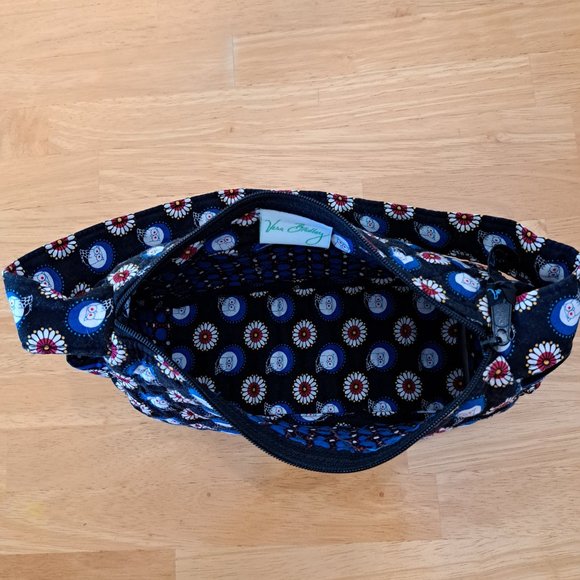 Vera Bradley Night Owl Maggie Style Shoulder Bag Purse Fall 2008 Line Retired - Picture 2 of 9